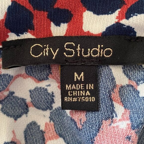 City Studio Spotted Pattern Dress - Picture 16 of 16